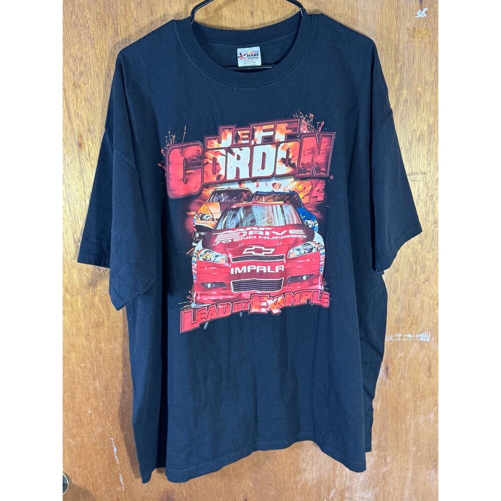 Vintage Jeff Gordon Lead‎ By Example Chase Authentics Shirt 3XL XXXL